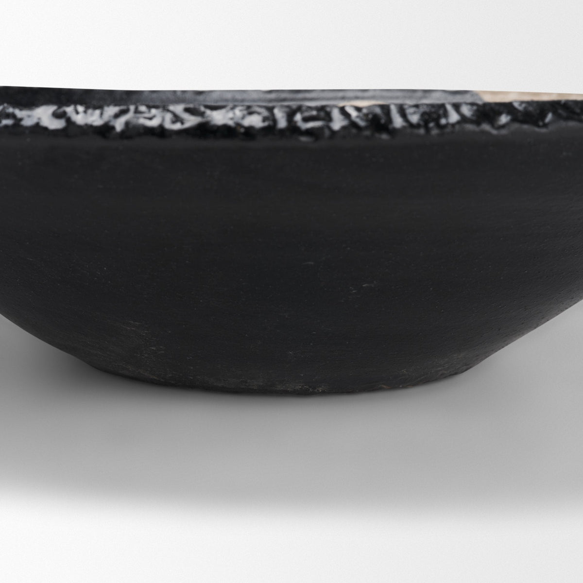 Bosma Black and Cream Ceramic Decorative Bowl by Mercana at Eve Furniture