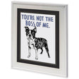 Boston Terrier by Natasha Marie a Framed Art Print Matted under Glass by Mercana at Eve Furniture