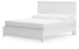 Bostwick Shoals King Panel Bed and Chest by Ashley at Eve Furniture