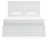 Bostwick Shoals Queen Panel Bed, Cheat and Nightstand by Ashley at Eve Furniture