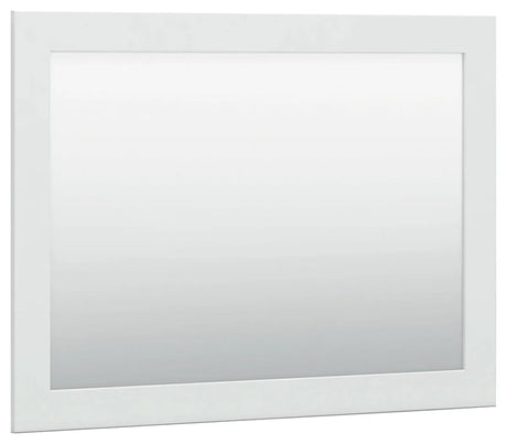 Bostwick Shoals White Bedroom Mirror by Ashley at Eve Furniture