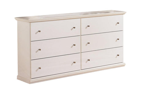 Bostwick Shoals White Dresser by Ashley at Eve Furniture