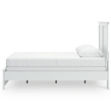 Bostwick Shoals White Panel Bedroom Set by Ashley at Eve Furniture
