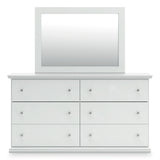 Bostwick Shoals White Panel Bedroom Set by Ashley at Eve Furniture