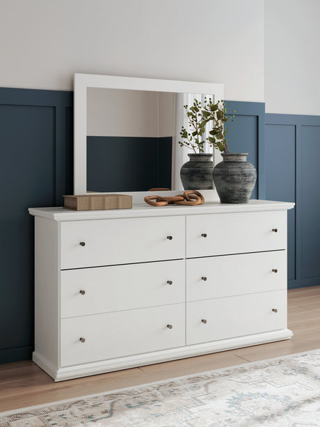 Bostwick Shoals White Panel Bedroom Set by Ashley at Eve Furniture