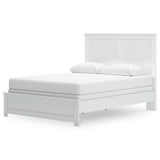 Bostwick Shoals White Panel Bedroom Set by Ashley at Eve Furniture