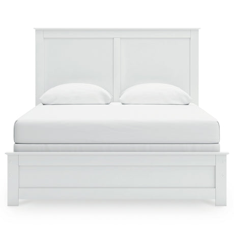Bostwick Shoals White Panel Bedroom Set by Ashley at Eve Furniture