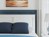 Bostwick Shoals White Panel Bedroom Set by Ashley at Eve Furniture