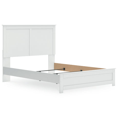Bostwick Shoals White Panel Bedroom Set by Ashley at Eve Furniture