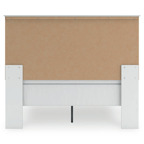 Bostwick Shoals White Panel Bedroom Set by Ashley at Eve Furniture
