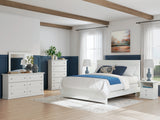 Bostwick Shoals White Panel Bedroom Set by Ashley at Eve Furniture