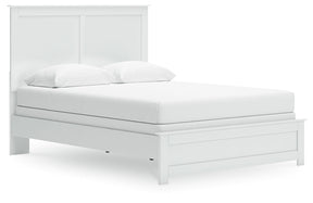 Bostwick Shoals White Queen Panel Bed by Ashley at Eve Furniture