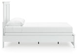Bostwick Shoals White Queen Panel Bed by Ashley at Eve Furniture