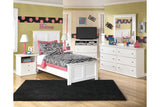 Bostwick Shoals White Twin Panel Bed by Ashley at Eve Furniture