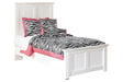 Bostwick Shoals White Twin Panel Bed by Ashley at Eve Furniture