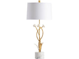 Botanical Garden Gold/White Table Lamp (Set of 2) by Crestview at Eve Furniture