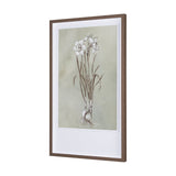 Botanical Sketch II (green) by Mercana Studio Hand Embellished Framed Art Print Matted under Glass by Mercana at Eve Furniture