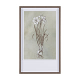 Botanical Sketch II (green) by Mercana Studio Hand Embellished Framed Art Print Matted under Glass by Mercana at Eve Furniture