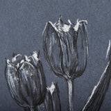 Botanical sketches I (Blue) by Mercana Studio Hand Embellished Framed Art Print Matted under Glass by Mercana at Eve Furniture