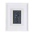 Botanical sketches I (Blue) by Mercana Studio Hand Embellished Framed Art Print Matted under Glass by Mercana at Eve Furniture