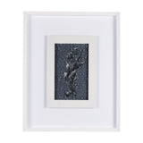 Botanical sketches I (Blue) by Mercana Studio Hand Embellished Framed Art Print Matted under Glass by Mercana at Eve Furniture