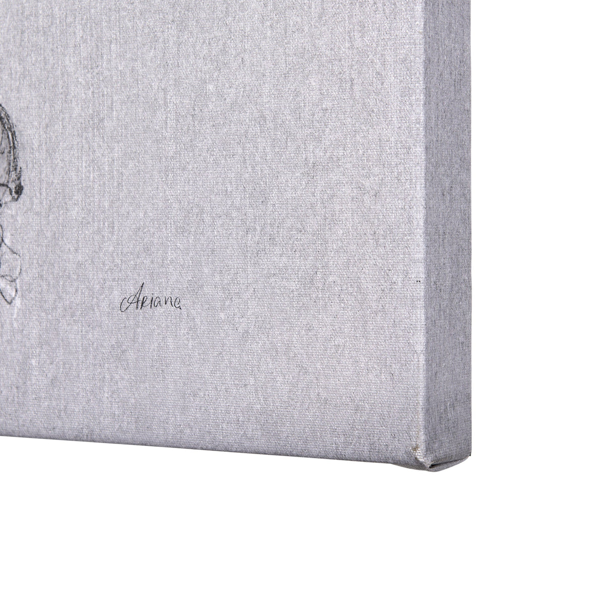 Botanical sketches I (Grey) by Mercana Studio a Hand Embellished Textured Canvas by Mercana at Eve Furniture