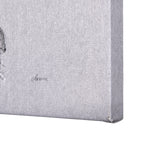 Botanical sketches I (Grey) by Mercana Studio a Hand Embellished Textured Canvas by Mercana at Eve Furniture