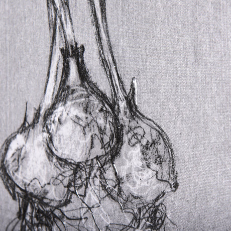 Botanical sketches I (Grey) by Mercana Studio a Hand Embellished Textured Canvas by Mercana at Eve Furniture