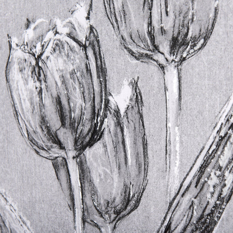 Botanical sketches I (Grey) by Mercana Studio a Hand Embellished Textured Canvas by Mercana at Eve Furniture