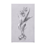 Botanical sketches I (Grey) by Mercana Studio a Hand Embellished Textured Canvas by Mercana at Eve Furniture