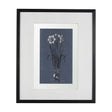 Botanical sketches II (Blue) by Mercana Studio Hand Embellished Framed Art Print Matted under Glass by Mercana at Eve Furniture