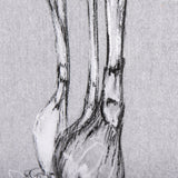 Botanical sketches II (Grey) by Mercana Studio a Hand Embellished Textured Canvas by Mercana at Eve Furniture