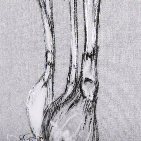 Botanical sketches II (Grey) by Mercana Studio a Hand Embellished Textured Canvas by Mercana at Eve Furniture