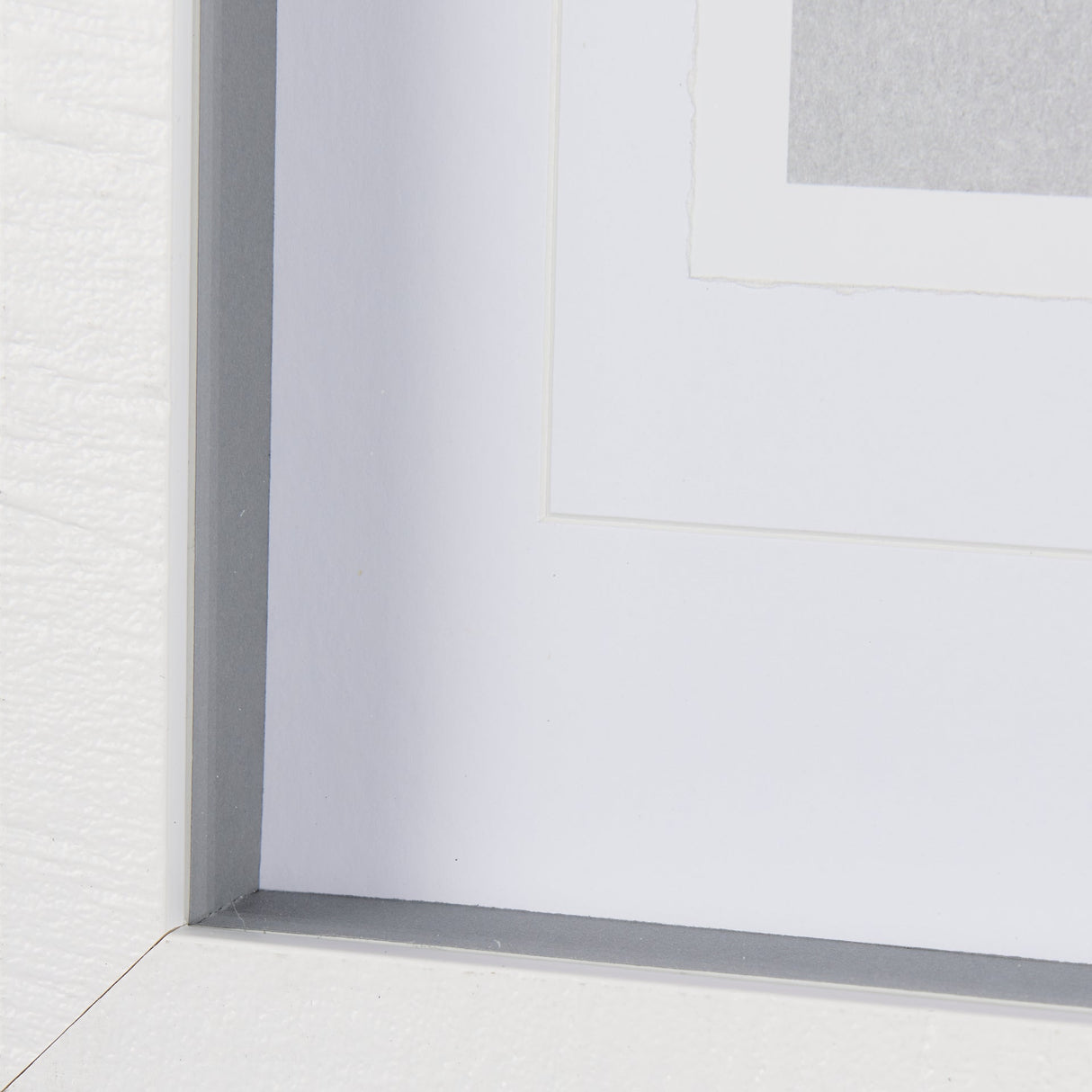 Botanical sketches II (Grey) by Mercana Studio Hand Embellished Framed Art Print Matted under Glass by Mercana at Eve Furniture