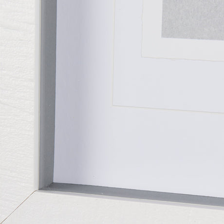 Botanical sketches II (Grey) by Mercana Studio Hand Embellished Framed Art Print Matted under Glass by Mercana at Eve Furniture