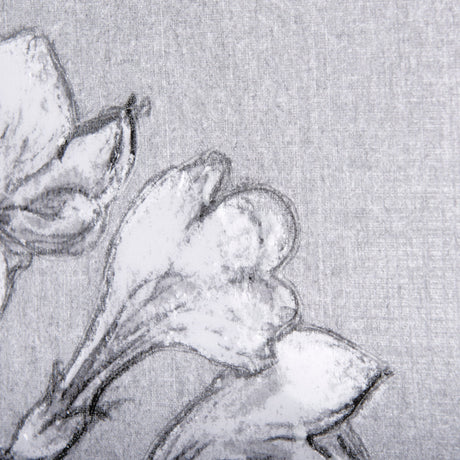Botanical sketches III (Grey) by Mercana Studio a Hand Embellished Textured Canvas by Mercana at Eve Furniture