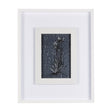 Botanical sketches IV (Blue) by Mercana Studio Hand Embellished Framed Art Print Matted under Glass by Mercana at Eve Furniture