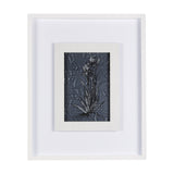 Botanical sketches IV (Blue) by Mercana Studio Hand Embellished Framed Art Print Matted under Glass by Mercana at Eve Furniture