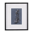 Botanical sketches IV (Blue) by Mercana Studio Hand Embellished Framed Art Print Matted under Glass by Mercana at Eve Furniture