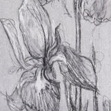 Botanical sketches IV (Grey) by Mercana Studio a Hand Embellished Textured Canvas by Mercana at Eve Furniture