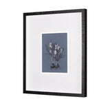 Botanical sketches V (Blue) by Mercana Studio Hand Embellished Framed Art Print Matted under Glass by Mercana at Eve Furniture