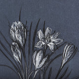 Botanical sketches V (Blue) by Mercana Studio Hand Embellished Framed Art Print Matted under Glass by Mercana at Eve Furniture