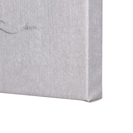 Botanical sketches V (Grey) by Mercana Studio a Hand Embellished Textured Canvas by Mercana at Eve Furniture