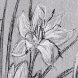 Botanical sketches V (Grey) by Mercana Studio a Hand Embellished Textured Canvas by Mercana at Eve Furniture