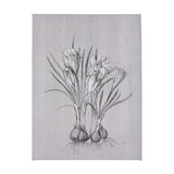 Botanical sketches V (Grey) by Mercana Studio a Hand Embellished Textured Canvas by Mercana at Eve Furniture