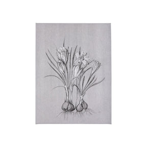 Botanical sketches V (Grey) by Mercana Studio a Hand Embellished Textured Canvas by Mercana at Eve Furniture