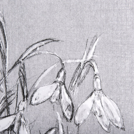 Botanical sketches VI (Grey) by Mercana Studio a Hand Embellished Textured Canvas by Mercana at Eve Furniture