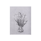 Botanical sketches VI (Grey) by Mercana Studio a Hand Embellished Textured Canvas by Mercana at Eve Furniture