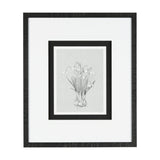Botanical sketches VI (Grey) by Mercana Studio Hand Embellished Framed Art Print Matted under Glass by Mercana at Eve Furniture