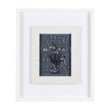 Botanical sketchesVI (Blue) by Mercana Studio Hand Embellished Framed Art Print Matted under Glass by Mercana at Eve Furniture